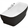 Акриловая ванна 165x78 см BELBAGNO BB74-NERO-W0