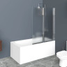 Душевая шторка BELBAGNO UNO-V-2-90/150-P-Cr-R
