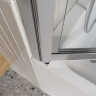 Душевая шторка на ванну BELBAGNO LUCE-VF-11-100/145-C-Cr