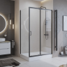 Душевой уголок BELBAGNO UNO-195-AH-1-100/70-C-Cr