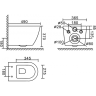Комплект 4в1 BELBAGNO BB062CHR-MB/BB062SC-MB/BB002-80/BB007-PR-NERO.M