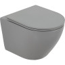 Подвесной безободковый унитаз BELBAGNO COLORATO BB062CHR-GR