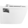 Подвесной безободковый унитаз с сиденьем микролифт BELBAGNO LOTO BB070CHR/SC BB070CHR-SC
