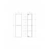 Шкаф подвесной BELBAGNO ETNA-1500-2A-SC-VО ETNA-1500-2A-SC-VO