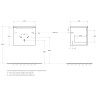 Тумба BELBAGNO ETNA ETNA-500-1C-SO-BL-P