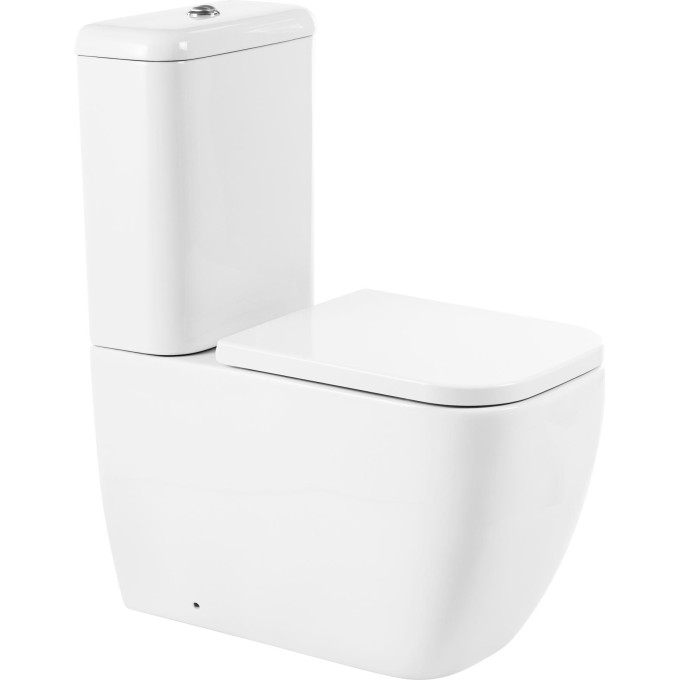 Унитаз-компакт безободковый BELBAGNO BB10100CP/BB309SC
