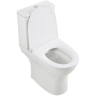 Унитаз-компакт безободковый с сиденьем BELBAGNO LOUNGE BB045CPR/SC + BB045/051T BB045CPR/SC/BB045/051T
