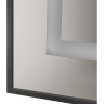 Зеркало BELBAGNO SPC-KRAFT-800-800-SENS-NERO, 800x800x32 мм